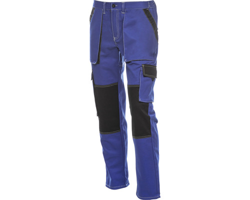 Pantaloni de lucru DCT Athos din bumbac albastru/negru, mărimea 52