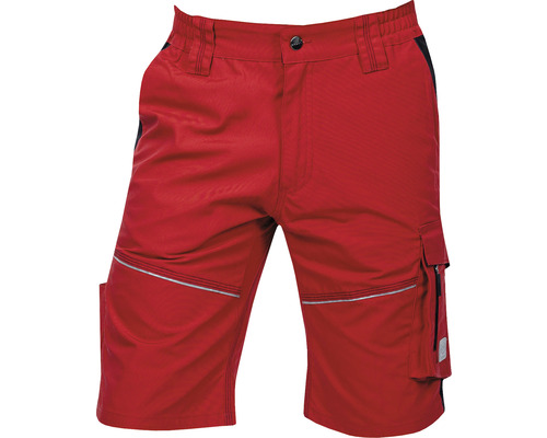 Pantaloni scurți Ardon Urban din bumbac + poliester roșu, mărimea 52
