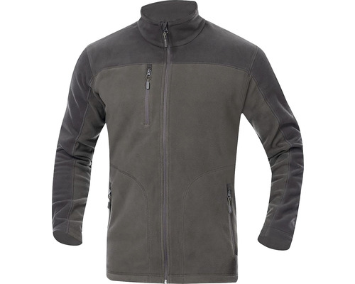 Bluză (polar) de lucru Ardon Michael, material fleece maro, mărimea L Jachetă fleece cu fermoar și buzunare