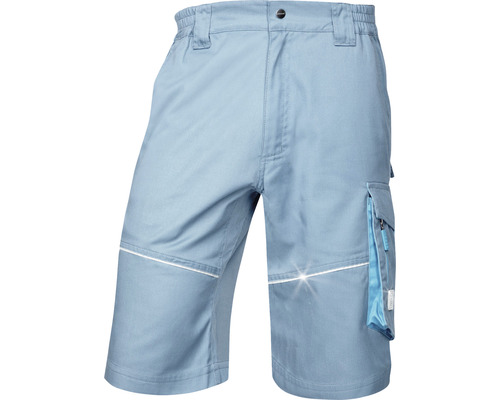 Pantaloni scurți Ardon Summer din bumbac + poliester gri deschis, mărimea 50