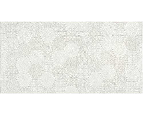 Faianță baie / bucătărie Grafen Hexagon White 30x60 cm