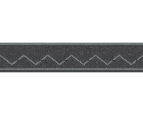 Bordură decorativă autoadezivă 3844-23 Only Border Zig-zag negru 5 m x 13 cm