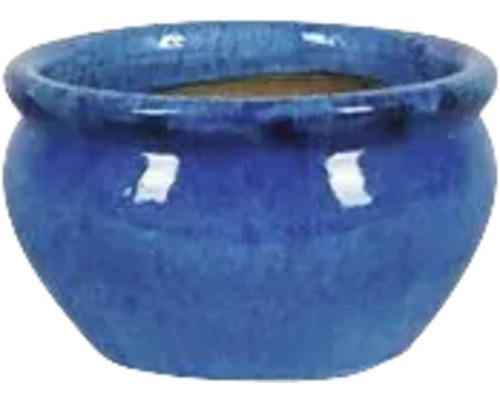 Ghiveci albastru din ceramică