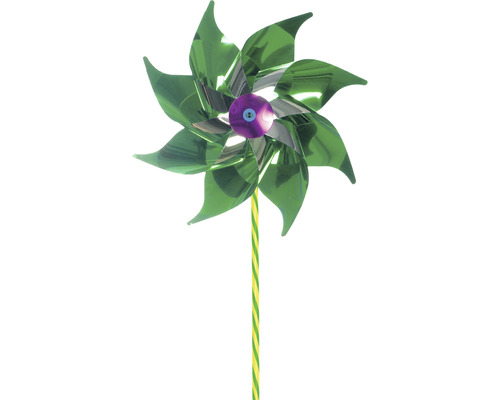 Morisca cu elice verde și tijă galbenă cu dungi