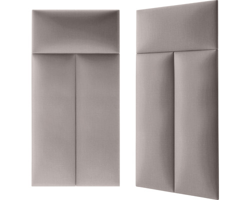 Două panouri de perete tapițate pentru dormitor