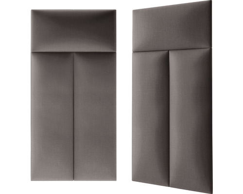 Două panouri acustice cu tapițerie din material textil