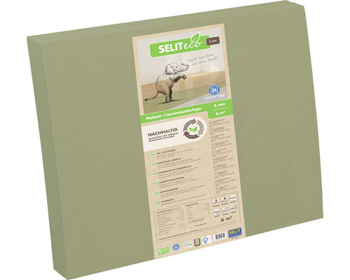 Placă izolatoare parchet SELIT eco 5 mm 6 mp XPS reciclat Pachet de substrat pentru parchet și laminat Selit Eco, grosime 5 mm