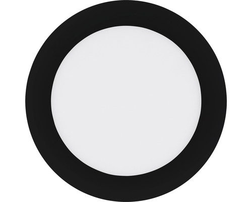 Plafonieră LED rotundă cu ramă neagră