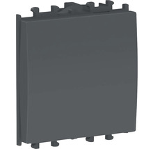 Întrerupător simplu Schneider Easy Styl, 2 module, negru-thumb-0