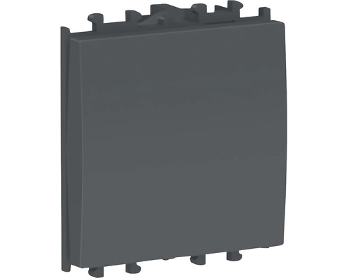 Întrerupător simplu Schneider Easy Styl, 2 module, negru-0