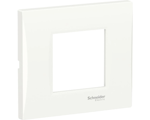 Ramă aparataje Schneider Easy Styl 2 module, plastic alb