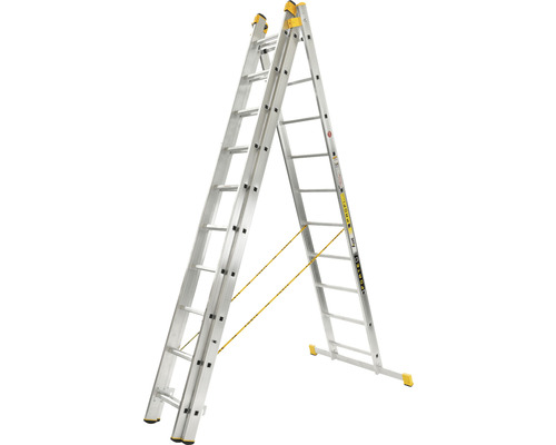 Scară multifuncțională din aluminiu în configurație în formă de A