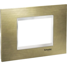 Ramă aparataje Schneider Easy Styl 3 module, bronz