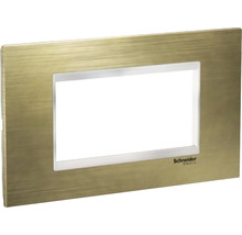 Ramă aparataje Schneider Easy Styl 4 module, bronz