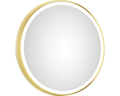 Oglindă baie cu LED DSK Bronze Circular Ø 60 cm IP 24