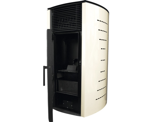 Șemineu pe peleți cu aer cald Fornello Stela 10 kW Ivory 102x61x51 cm Șemineu pe peleți cu aer cald Fornello Stela 10 kW Ivory 102x61x51 cm