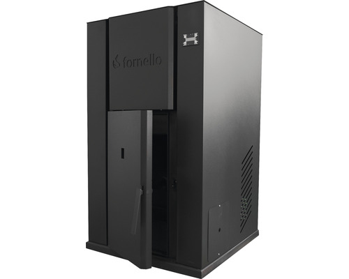 Centrală termică Fornello cu ușa deschisă