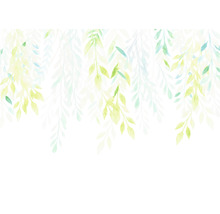 Fototapet vlies X7-1096 Summer Leaves 350x250 cm