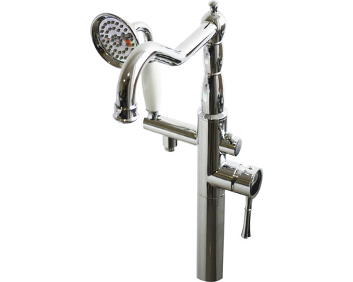 Baterie cadă freestanding cu duș de mână