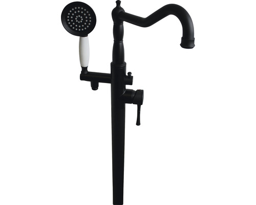 Baterie de cadă freestanding cu duș de mână