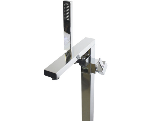 Baterie de baie freestanding cu duș de mână