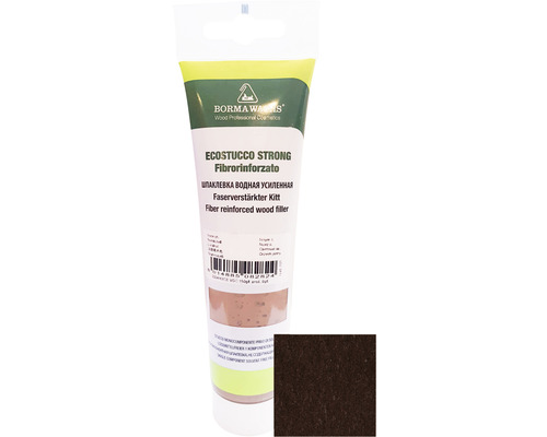Chit pentru lemn Ecostucco Strong palisandru 200 g Tub de chit de lemn cu mostră de culoare