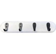 Bara de haine cu patru cârlige pentru montare pe perete