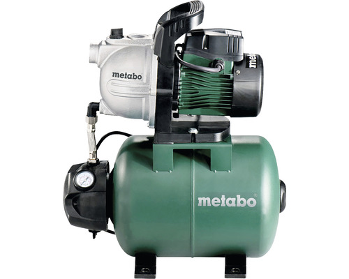Hidrofor Metabo pentru alimentarea cu apă în grădină și casă
