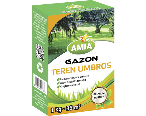 Semințe gazon teren umbros Amia 1 kg