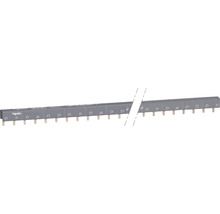 Bară busbar tip pieptene Schneider Acti9 3P+N 100A 57x, pentru tablouri electrice, marcaj N/L1/N/L2/N/L3