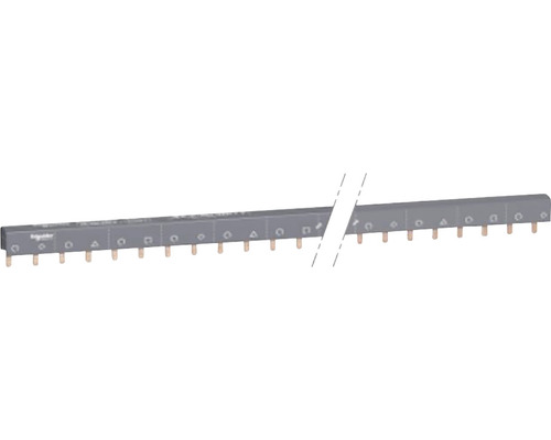 Bară busbar tip pieptene Schneider Acti9 3P+N 100A 57x, pentru tablouri electrice, marcaj N/L1/N/L2/N/L3 Bară busbar tip pieptene Schneider Acti9 3P+N 100A 57x, pentru tablouri electrice, marcaj N/L1/N/L2/N/L3