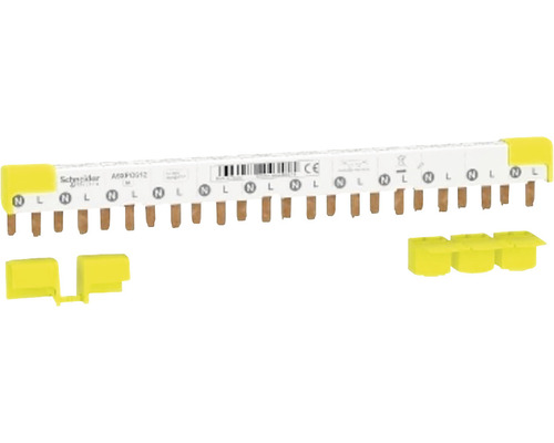 Bară busbar tip pieptene Schneider Acti9 iC40 1P+N 80A 12x, pentru tablouri electrice