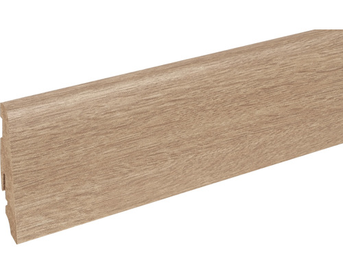 Plintă MDF SKANDOR stejar FOEI443 2400x58x19 mm Plintă cu aspect de lemn