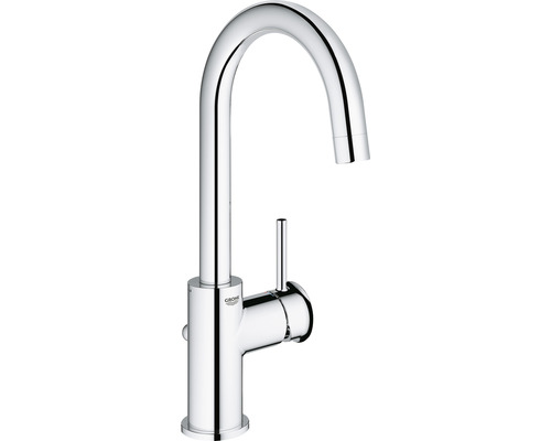 Baterie lavoar monocomandă înaltă GROHE Start Classic mărime L cartuş ceramic de 28 mm cu GROHE Longlife crom