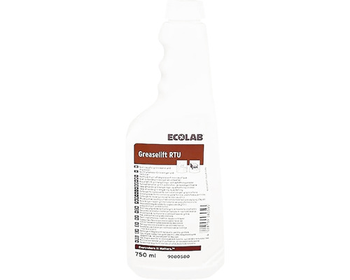 Soluție curățat antigrăsime de bucătărie Ecolab Greaselift 750ml