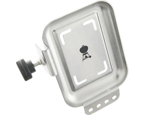 Tavă de scurgere din oțel inoxidabil cu logo Weber