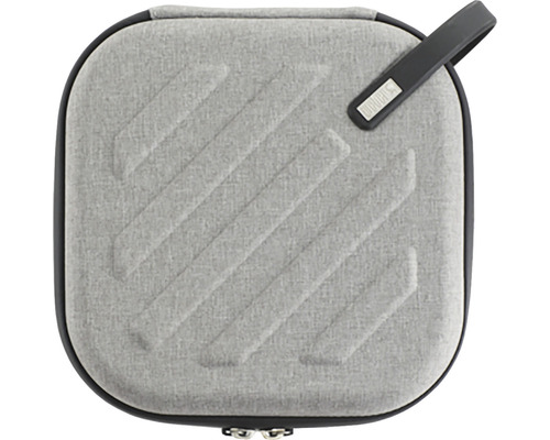 Valiză gri pentru scule cu mâner