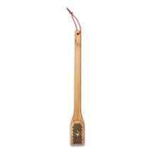 Perie pentru grătar Weber cu mâner din bambus 46 cm-thumb-1