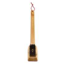Perie pentru grătar Weber cu mâner din bambus 46 cm-thumb-7