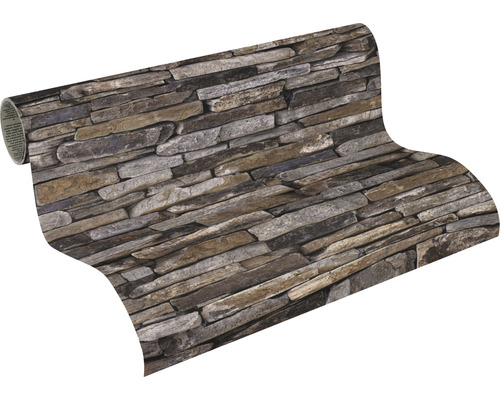 Rola de tapet cu aspect de piatră