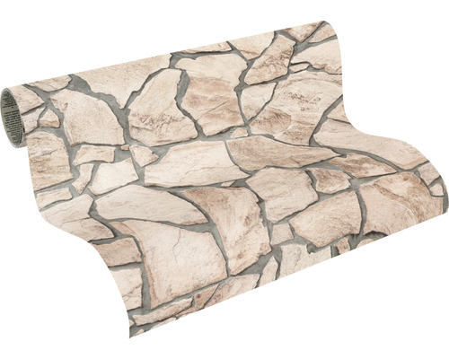 Rola de tapet cu model de piatră