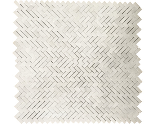 Mozaic marmură Mugla White Spic 29x29 cm-0