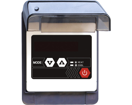 Unitate digitală de control cu capac de protecție