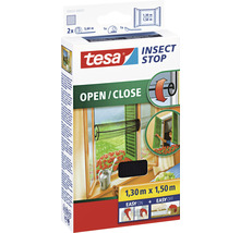 Plasă anti-insecte tesa deschidere/închidere 130x150 cm antracit