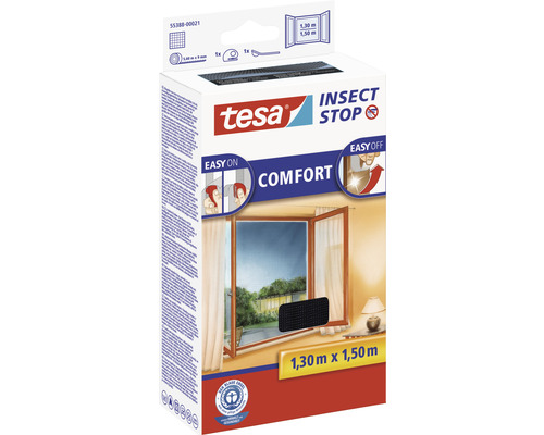 Ambalaj plasă de insecte Tesa Insect Stop Comfort, 1,30 metri pe 1,50 metri