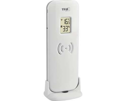 Senzor de climat TFA Dostmann cu afișaj pentru temperatură și umiditate