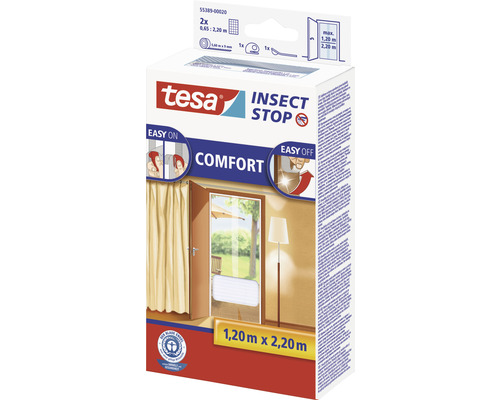 Plasă de insecte Tesa Insect Stop Comfort pentru uși, pachet