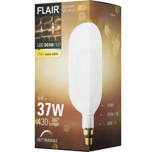 Bec vintage LED Flair E27 4W, glob DG150 alb mat, durată viață 15.000 h