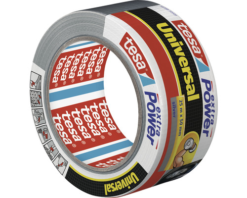 Bandă adezivă textilă Tesa Universal Extra Power 25 metri x 50 milimetri