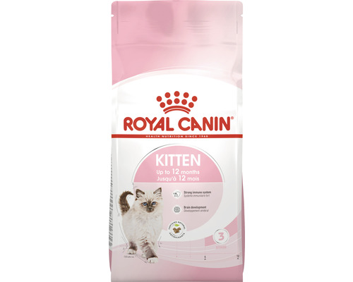Hrană uscată pentru pisici junior Royal Canin Kitten 10 kg Hrană pentru pisici Royal Canin Kitten pentru pisoi până la 12 luni